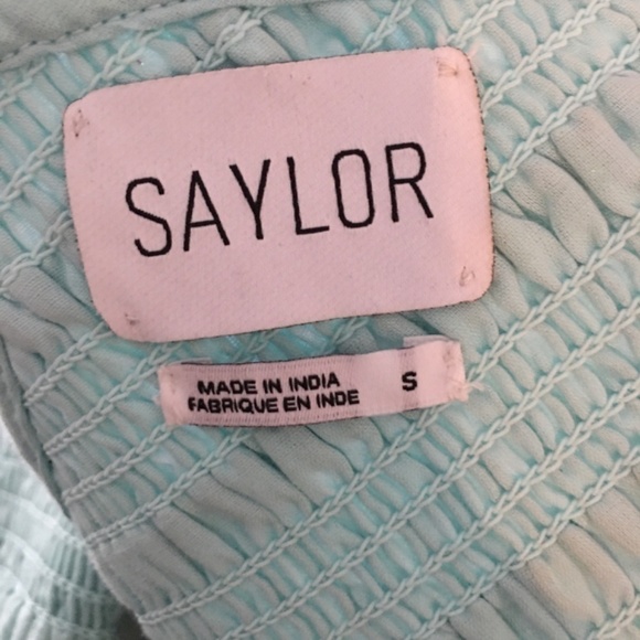 NEW SAYLOR Carraway Dress Aqua NWOT Size S - Picture 10 of 12